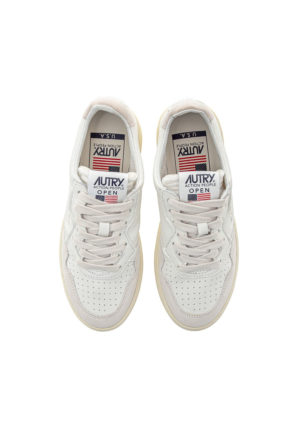 OPEN LOW WOM LEAT/LEAT white | Bildmaterial bereitgestellt von SHOES.PLEASE.