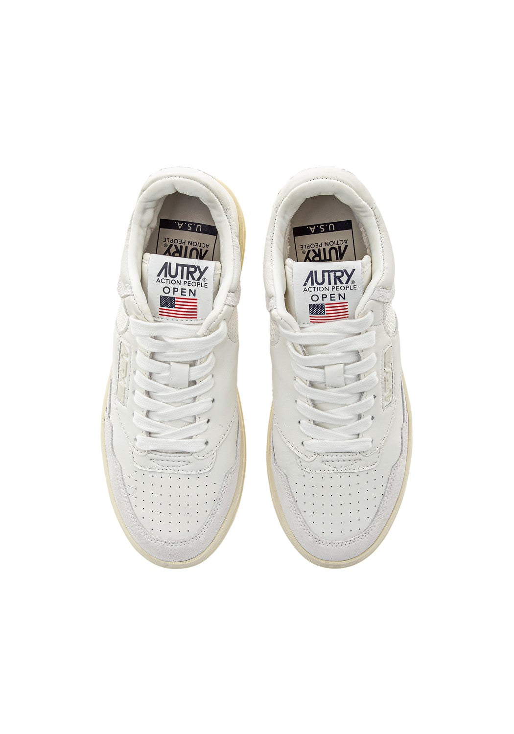 OPEN MID WOM LEAT/LEAT white | Bildmaterial bereitgestellt von SHOES.PLEASE.