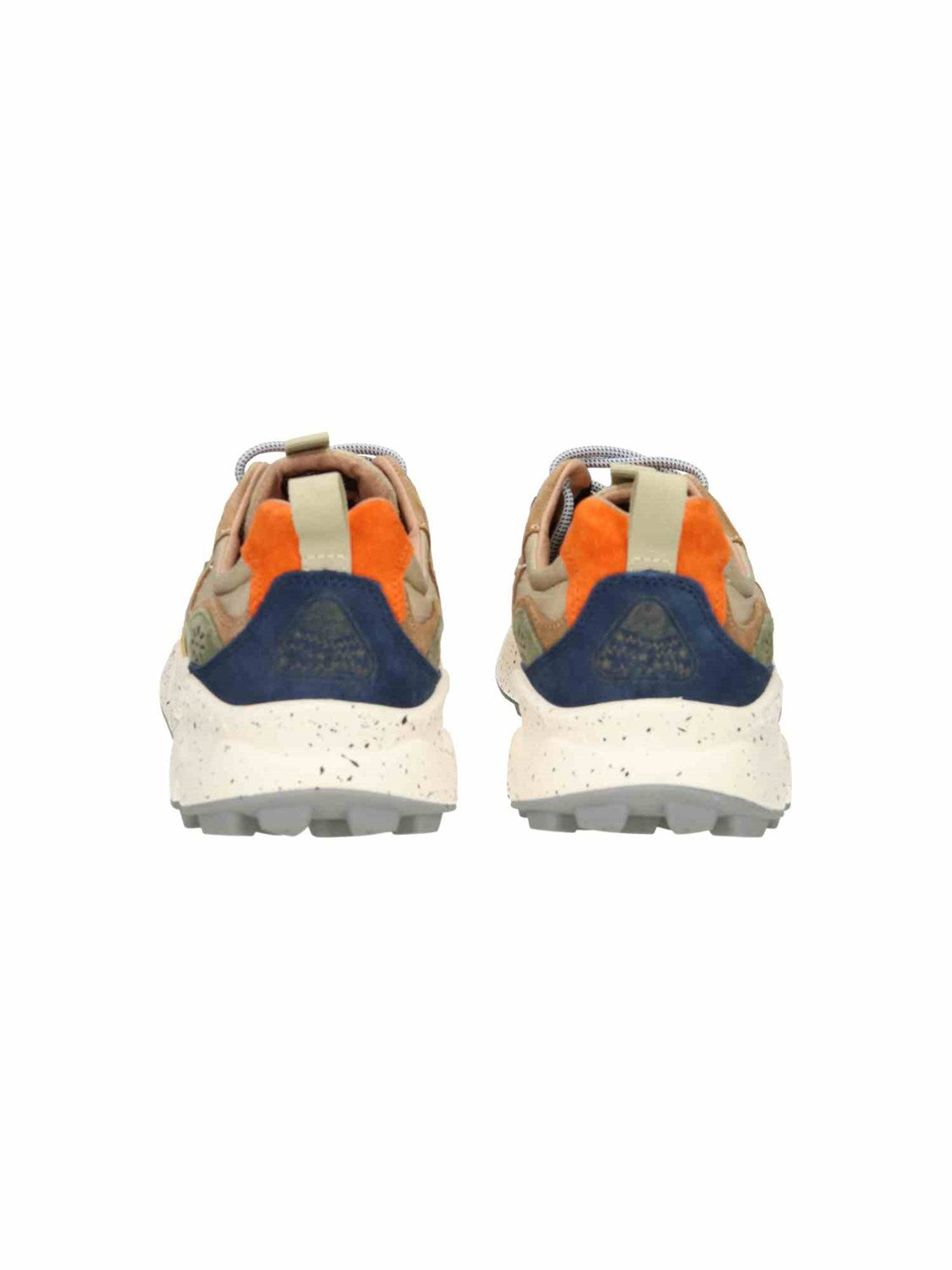 Yamano 3 Man Suede/Nylon Checked navy/cr | Bildmaterial bereitgestellt von SHOES.PLEASE.