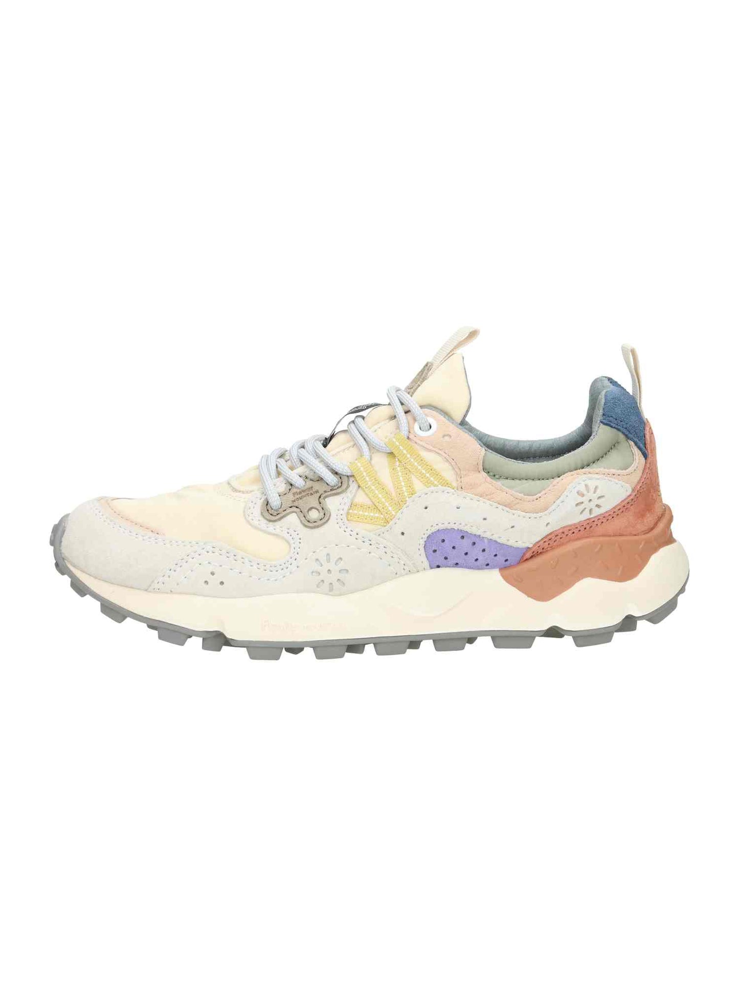 Yamano 3 Uni Suede/Nylon beige/milk/viol | Bildmaterial bereitgestellt von SHOES.PLEASE.