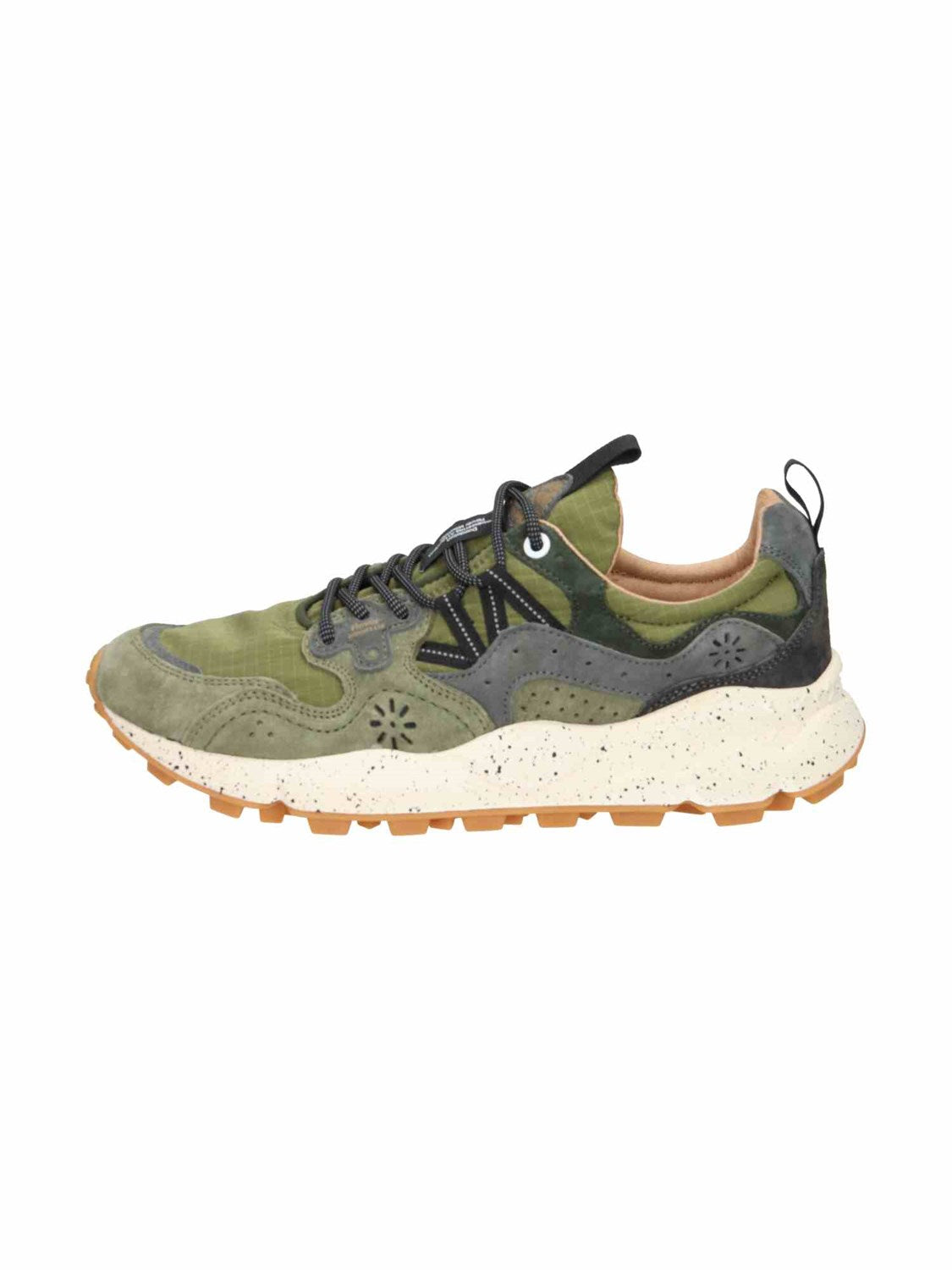 Yamano 3 Uni Suede/Nylon Checked militar | Bildmaterial bereitgestellt von SHOES.PLEASE.
