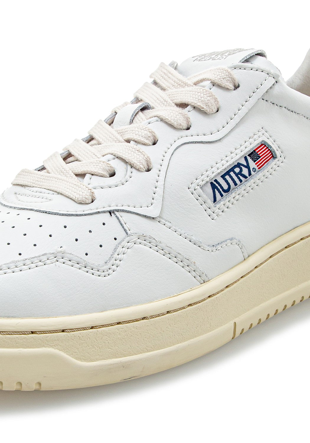 AUTRY 01 LOW MAN LEAT/LEAT white/rust | Bildmaterial bereitgestellt von SHOES.PLEASE.