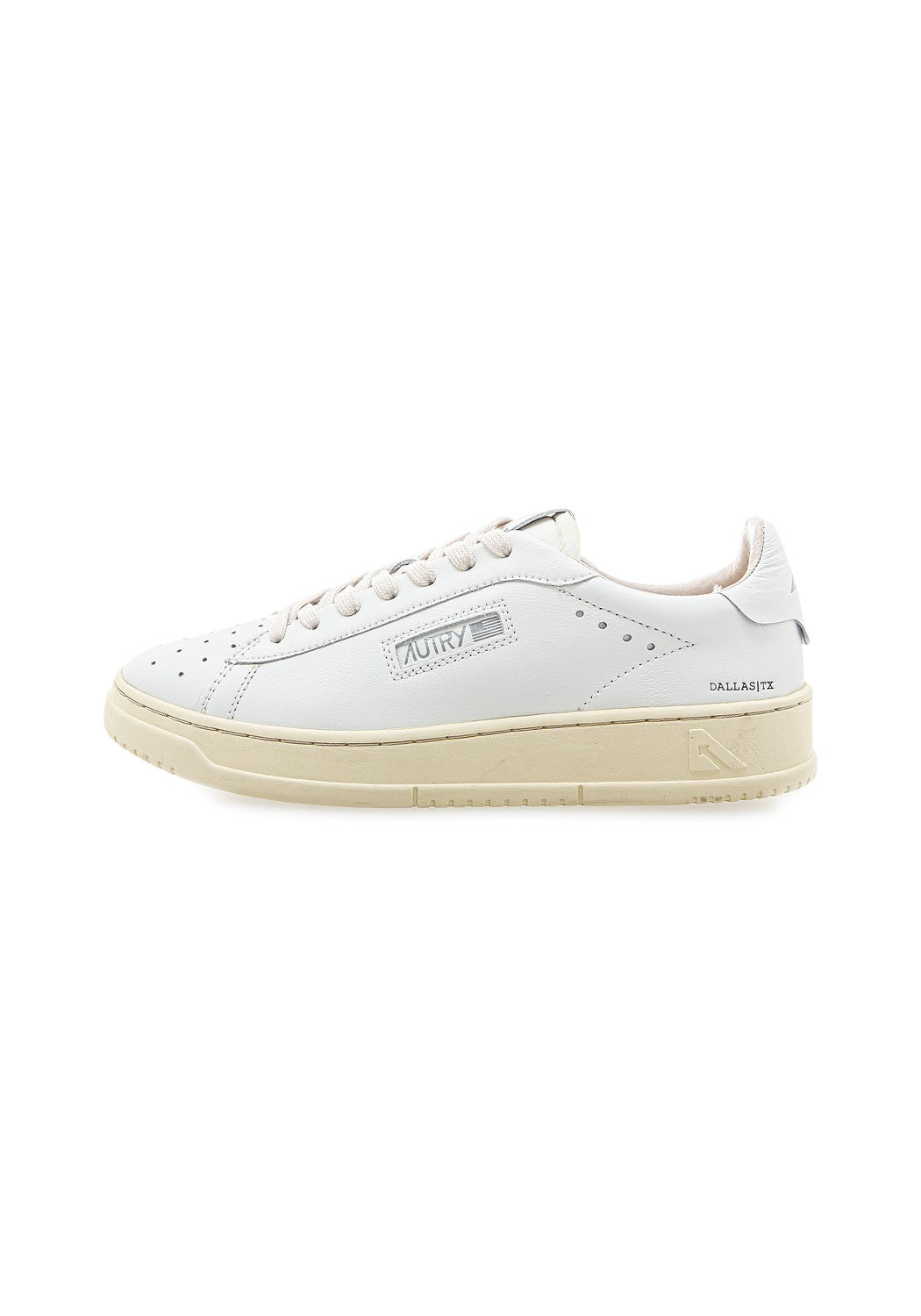 DALLAS LOW MAN LEAT/FOIL white/silver | Bildmaterial bereitgestellt von SHOES.PLEASE.