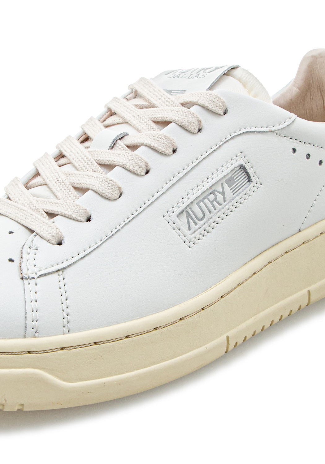 DALLAS LOW MAN LEAT/FOIL white/silver | Bildmaterial bereitgestellt von SHOES.PLEASE.