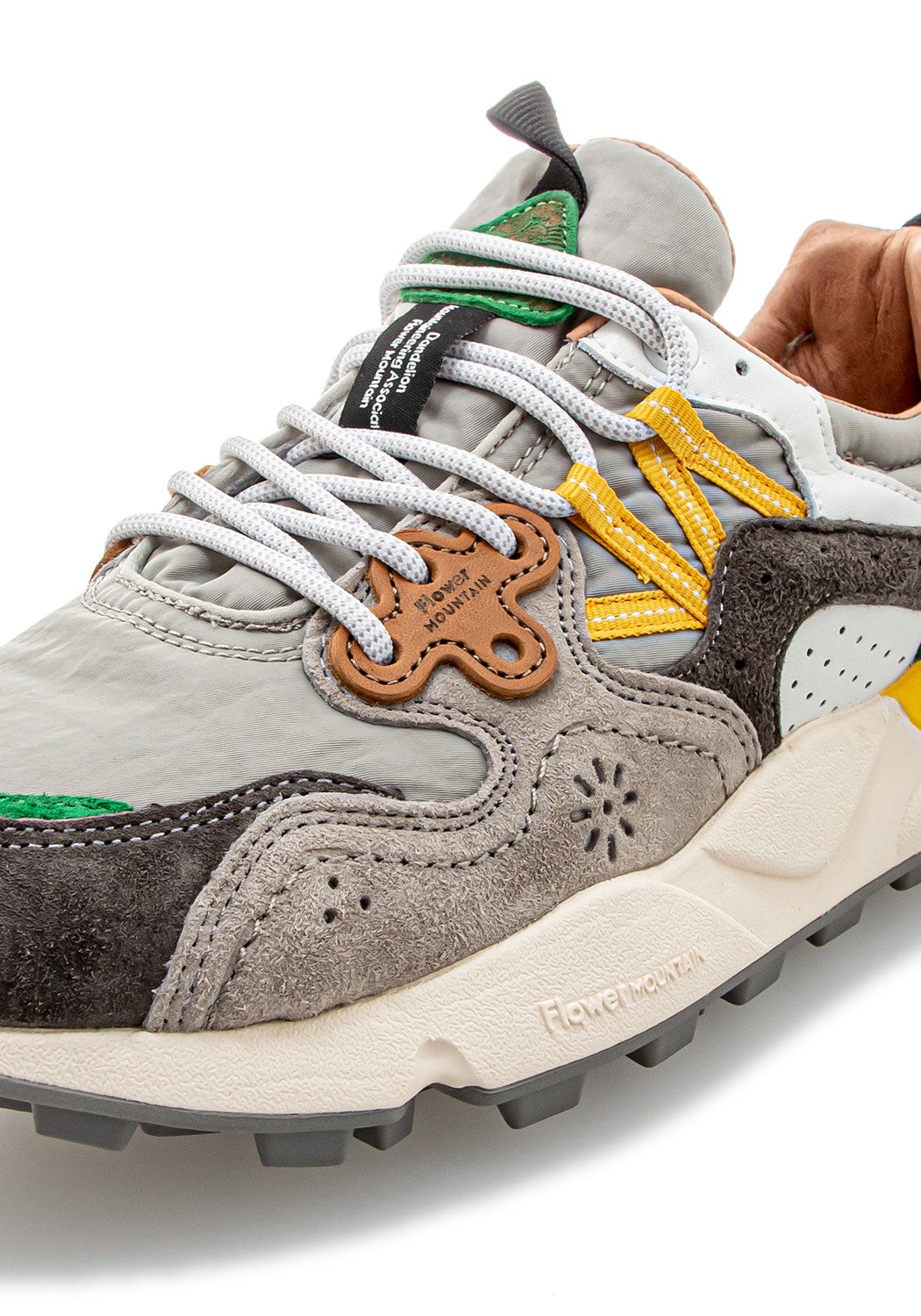 Yamano 3 Man Suede Nylon anthracite-grey | Bildmaterial bereitgestellt von SHOES.PLEASE.