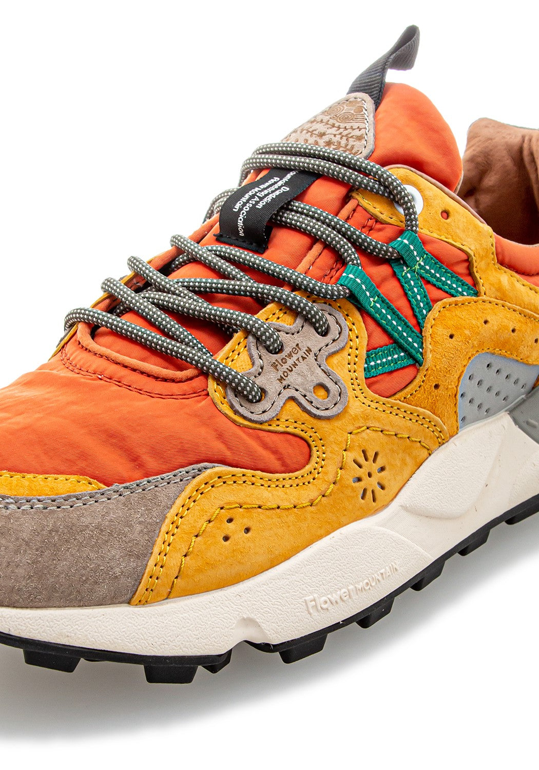 Yamano 3 Man Suede Nylon rust-zucca-grey | Bildmaterial bereitgestellt von SHOES.PLEASE.