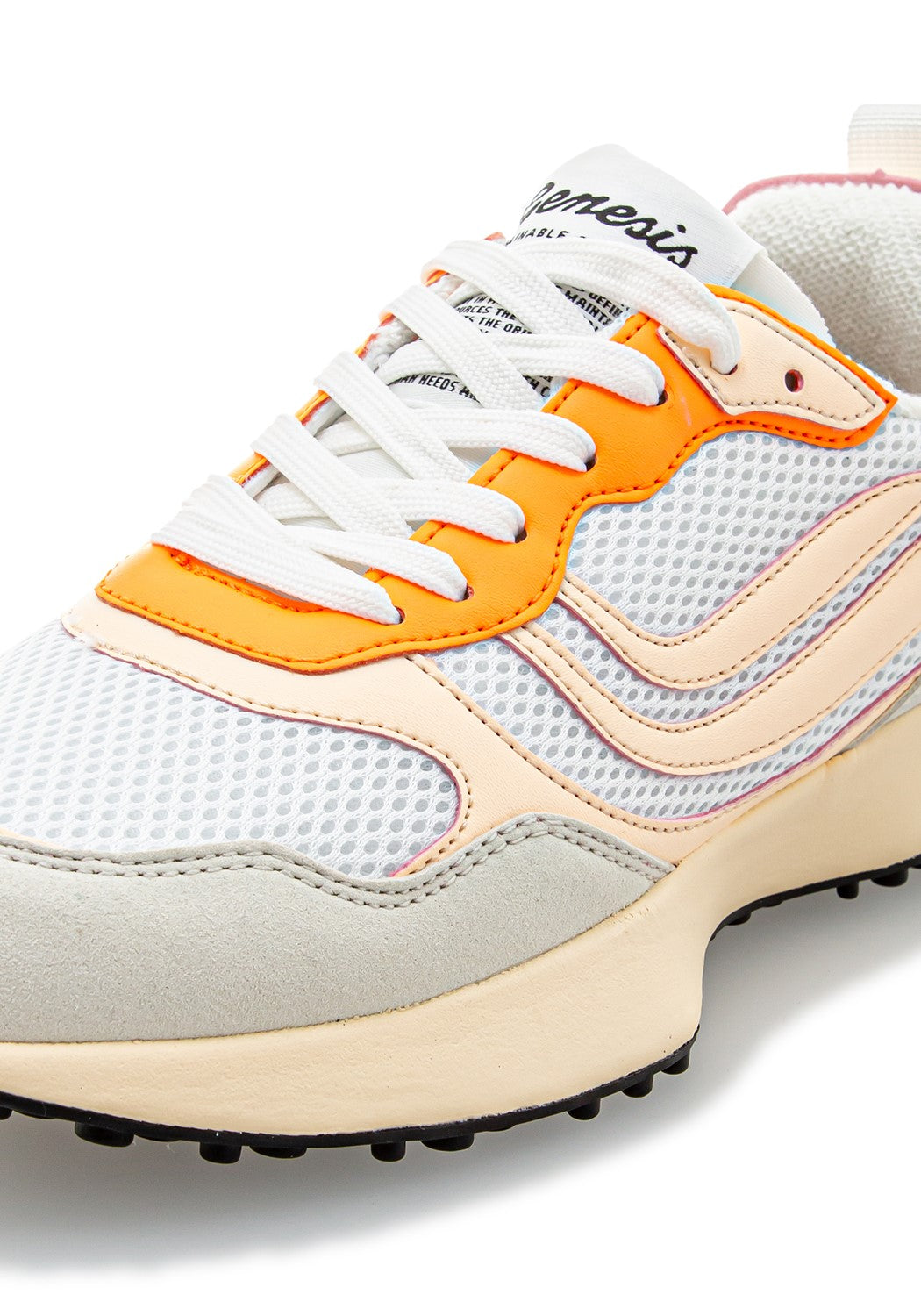 G-Marathon Eco-Sued R-Pet wht/neon nude | Bildmaterial bereitgestellt von SHOES.PLEASE.