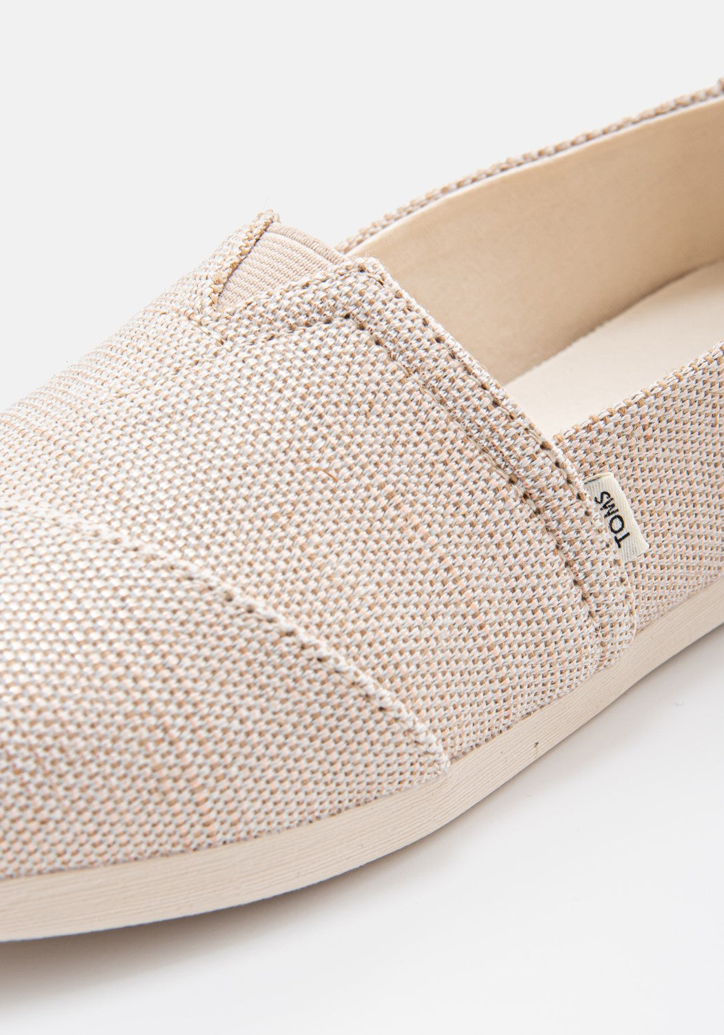 10014487 WM Natural Metallic Woven natur | Bildmaterial bereitgestellt von SHOES.PLEASE.