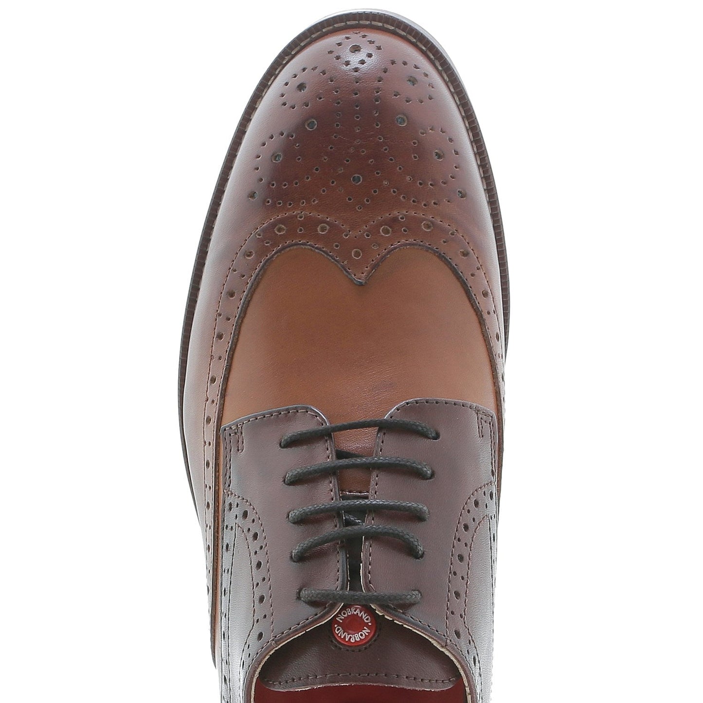 NOBRAND Schnürschuhe Wind 3 braun cognac/honey/redwood | Bildmaterial bereitgestellt von SHOES.PLEASE.