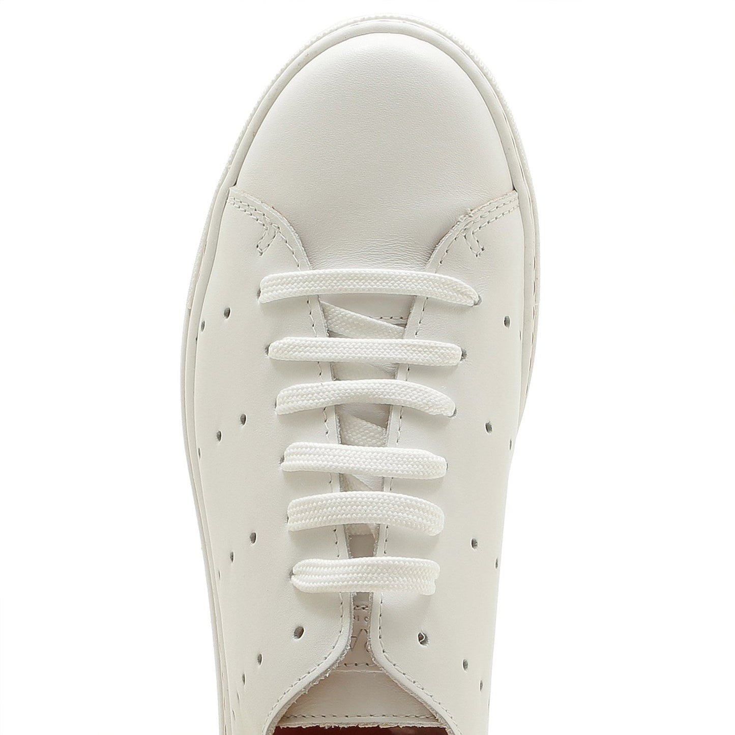 NOBRAND Schnürschuhe Grit 2 weiß white-red | Bildmaterial bereitgestellt von SHOES.PLEASE.