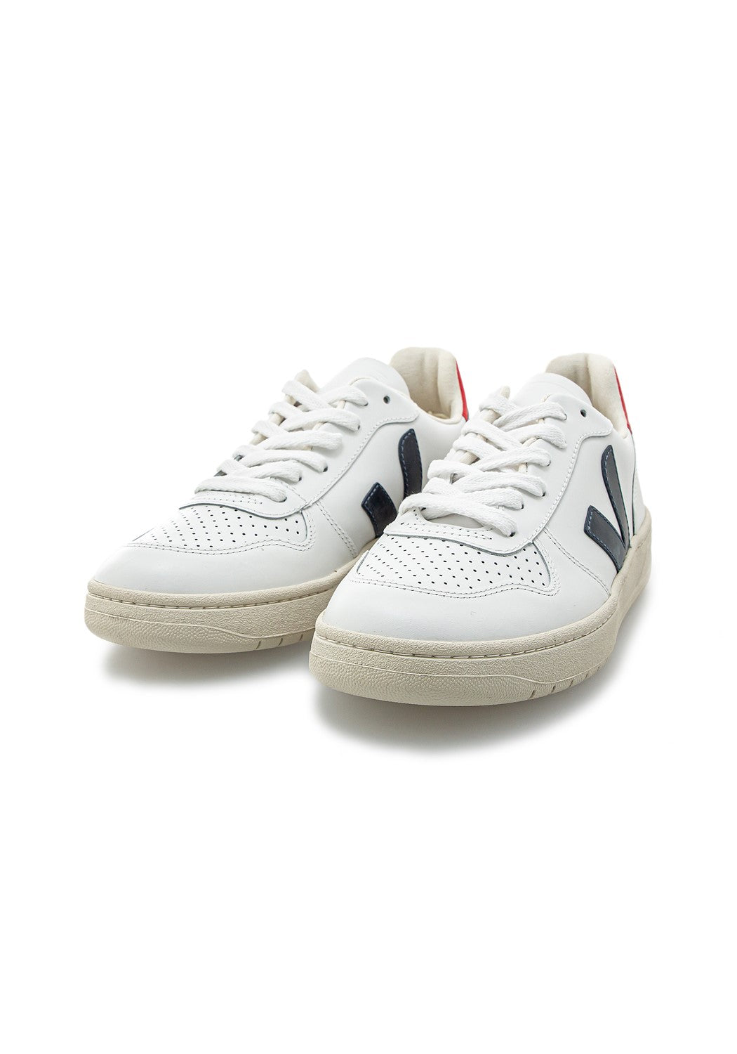 V-10 Leather extra white nautico pekin | Bildmaterial bereitgestellt von SHOES.PLEASE.