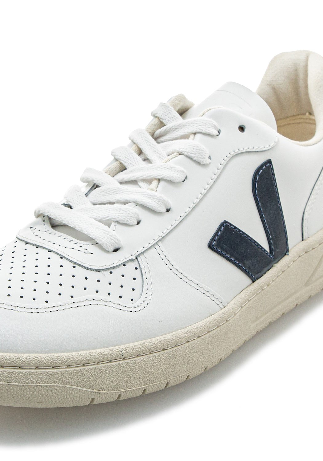 V-10 Leather extra white nautico pekin | Bildmaterial bereitgestellt von SHOES.PLEASE.