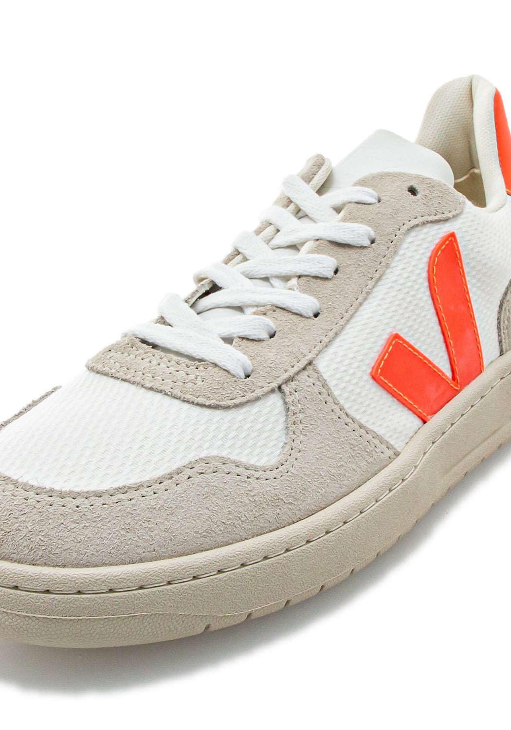 V-10 B-Mesh white natural orange-luo dunkel | Bildmaterial bereitgestellt von SHOES.PLEASE.