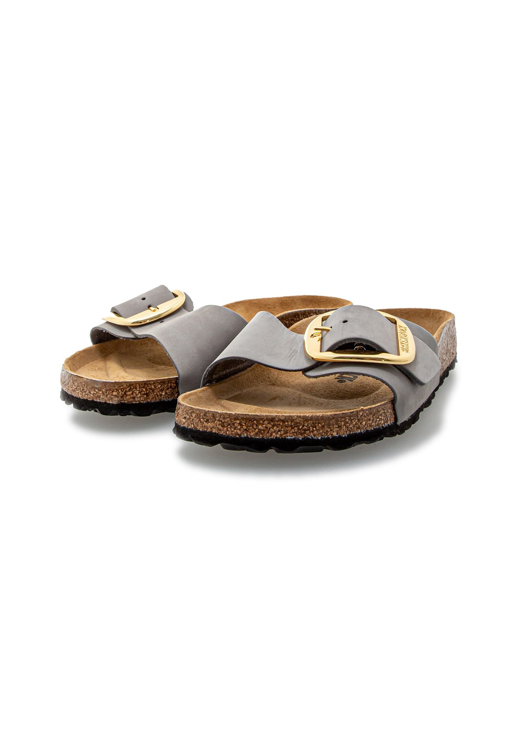 Madrid Big Buckle Nubuck light gray | Bildmaterial bereitgestellt von SHOES.PLEASE.