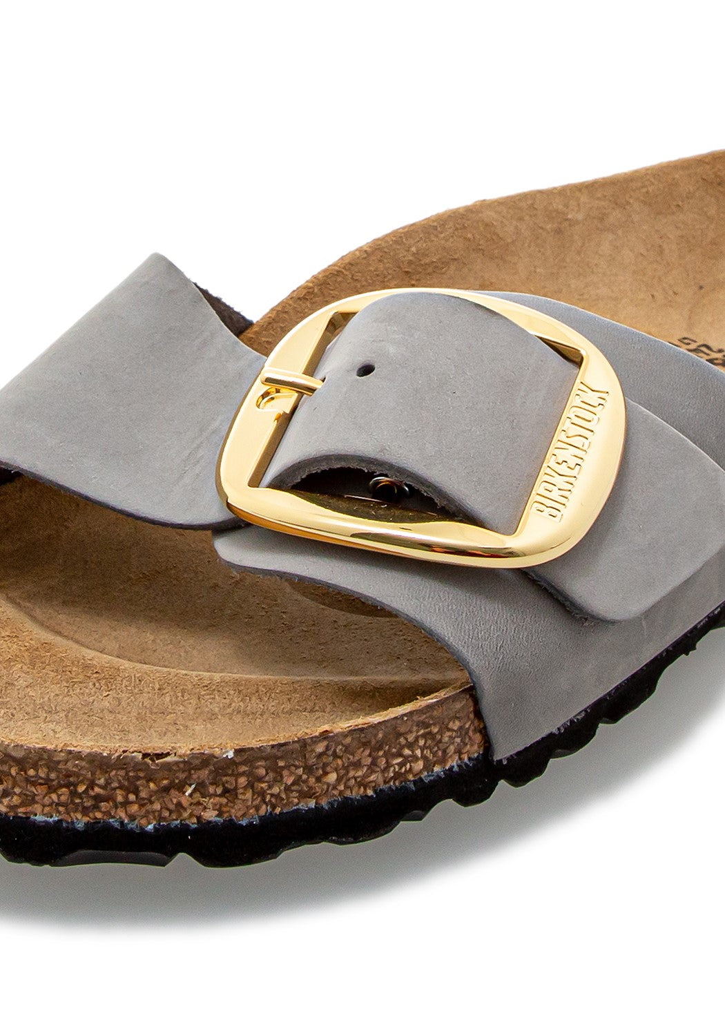 Madrid Big Buckle Nubuck light gray | Bildmaterial bereitgestellt von SHOES.PLEASE.