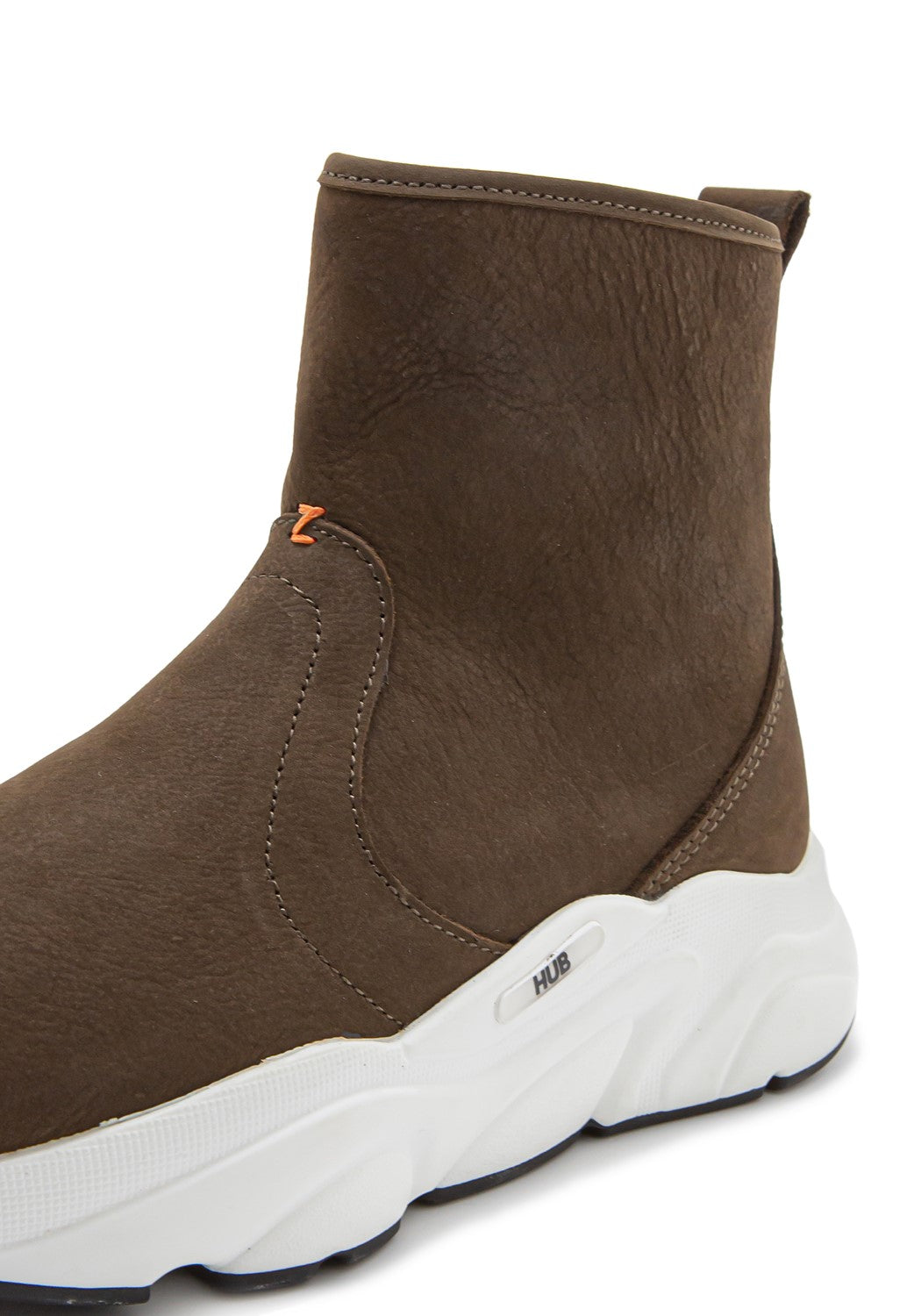 Rock High N42 Nubuck/Terry dk.moss/owht | Bildmaterial bereitgestellt von SHOES.PLEASE.