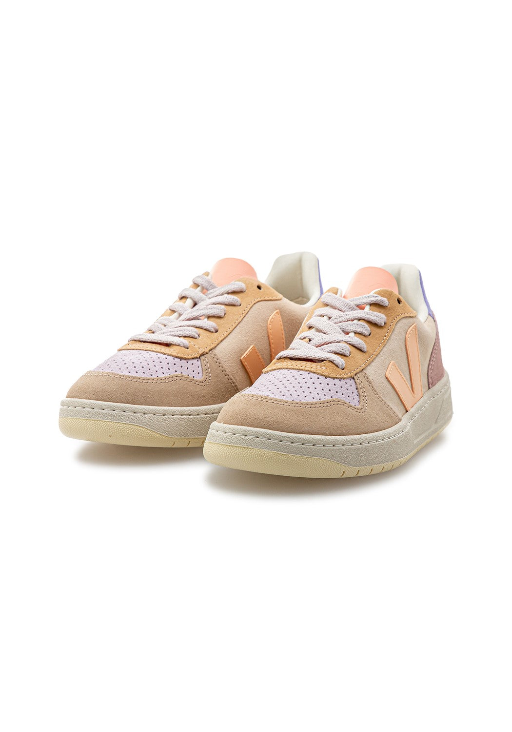 V-10 Suede multico-peach | Bildmaterial bereitgestellt von SHOES.PLEASE.