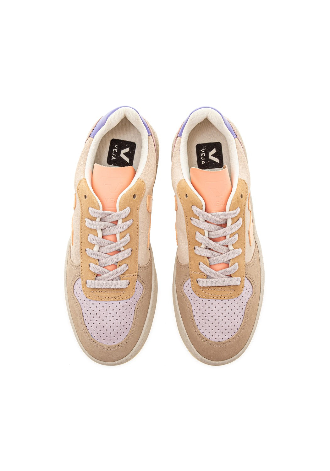 V-10 Suede multico-peach | Bildmaterial bereitgestellt von SHOES.PLEASE.