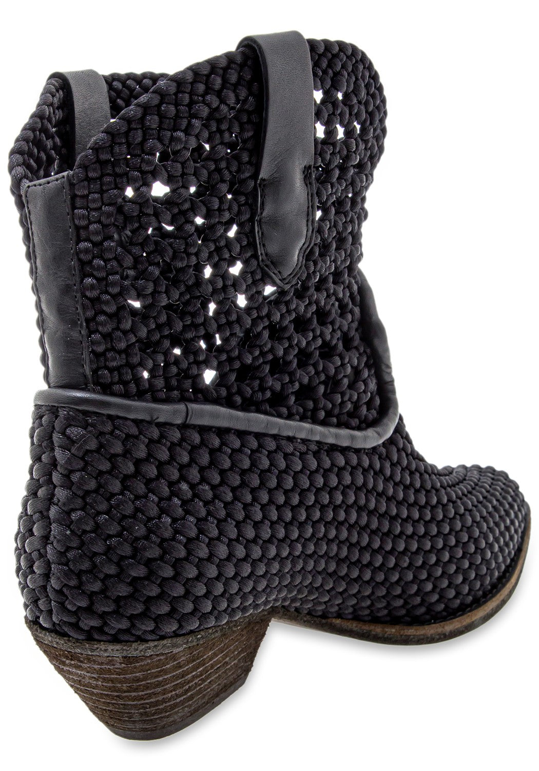 Django 01 Combo A satin braided blk | Bildmaterial bereitgestellt von SHOES.PLEASE.