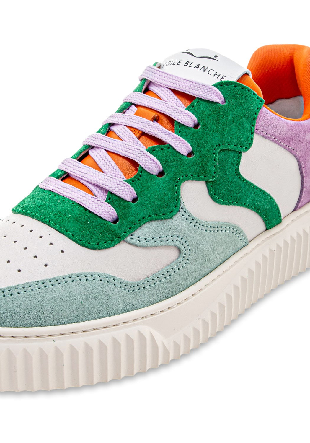 Laura Suede/Calf Skin mint-ice-lilac | Bildmaterial bereitgestellt von SHOES.PLEASE.