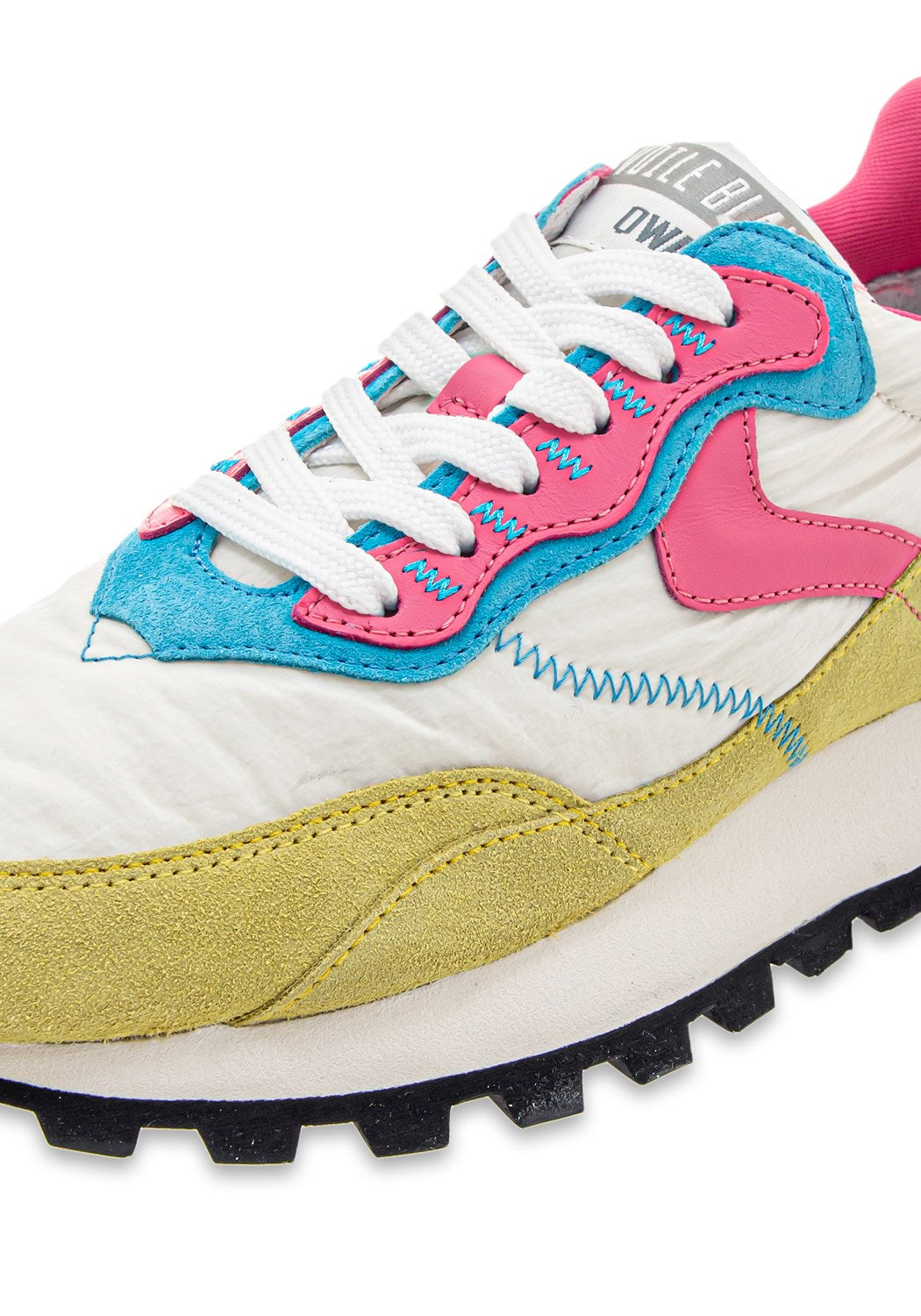 Qwark Hype W Suede/Nylon yellow/white | Bildmaterial bereitgestellt von SHOES.PLEASE.