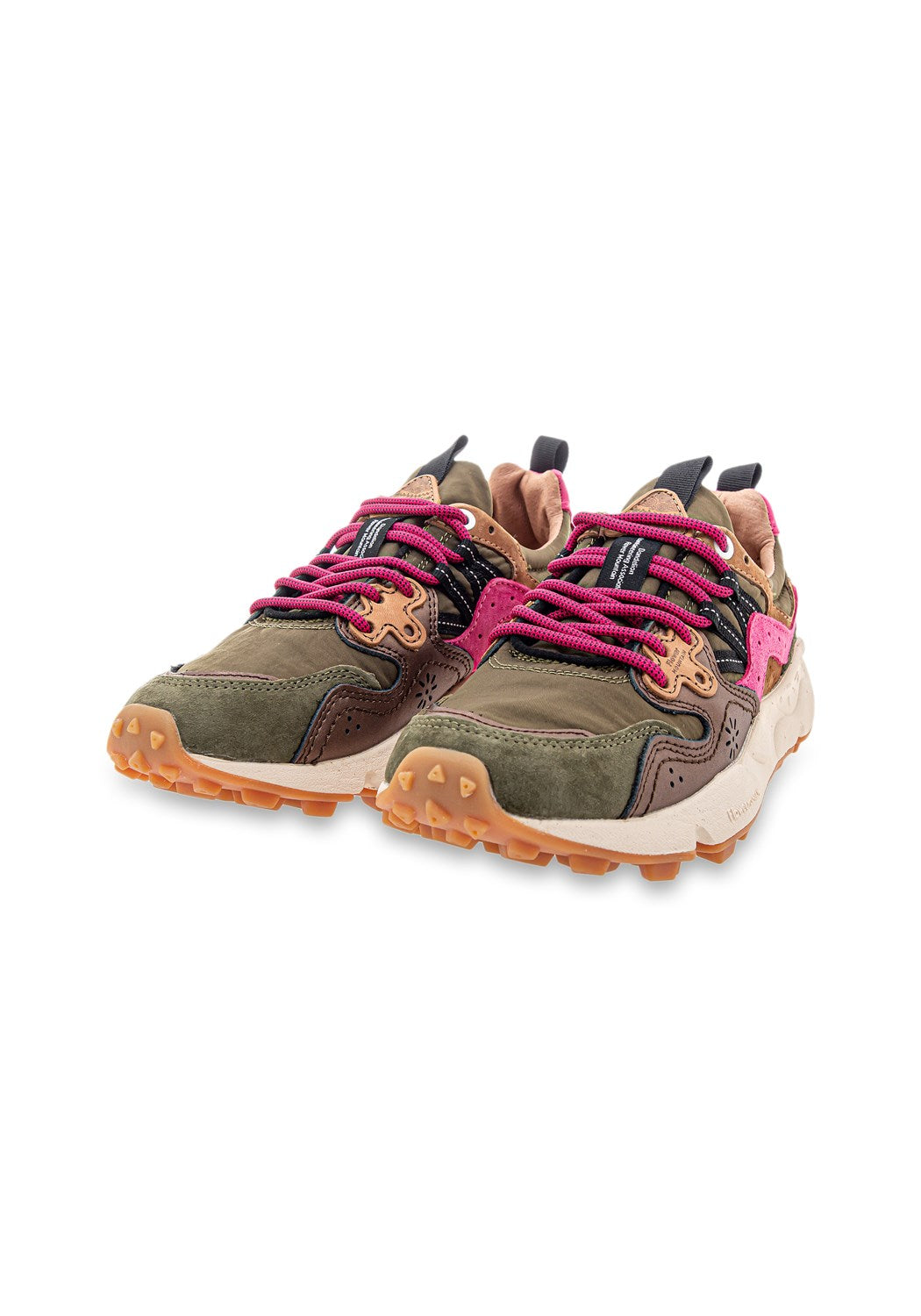 Yamano 3 Women Suede Nylon military/pink | Bildmaterial bereitgestellt von SHOES.PLEASE.