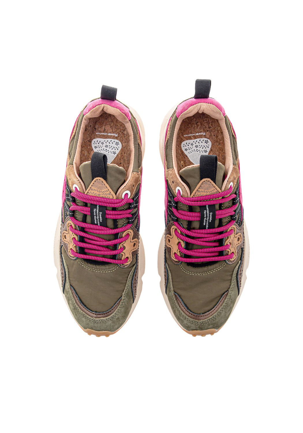 Yamano 3 Women Suede Nylon military/pink | Bildmaterial bereitgestellt von SHOES.PLEASE.