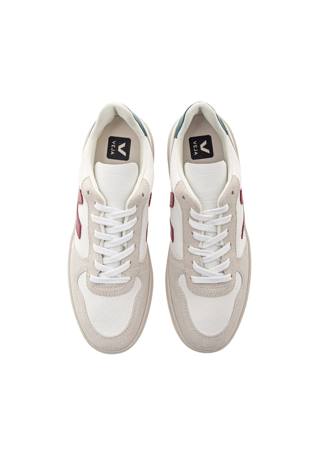 V-10 B-Mesh M white/marsala/brittany | Bildmaterial bereitgestellt von SHOES.PLEASE.