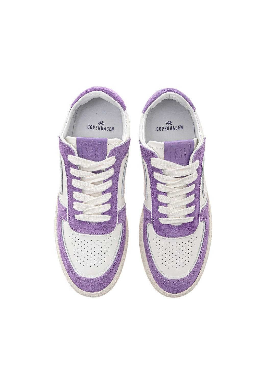 CPH264 leather mix white/purple | Bildmaterial bereitgestellt von SHOES.PLEASE.