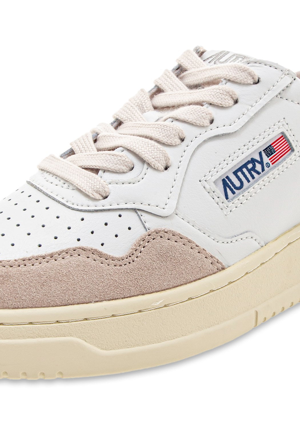 MEDALIST LOW WOM LEAT/SUEDE wht/yellow | Bildmaterial bereitgestellt von SHOES.PLEASE.