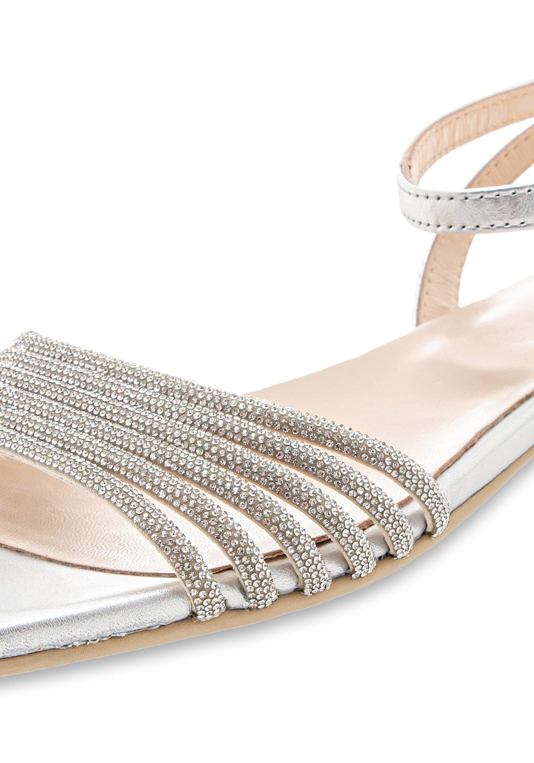 LAMINATO MICROLITE PAMELA argento/nat | Bildmaterial bereitgestellt von SHOES.PLEASE.