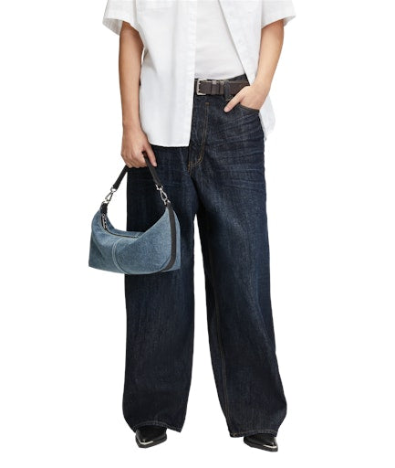 Paris 2 Denim Hobo S blue denim | Bildmaterial bereitgestellt von SHOES.PLEASE.