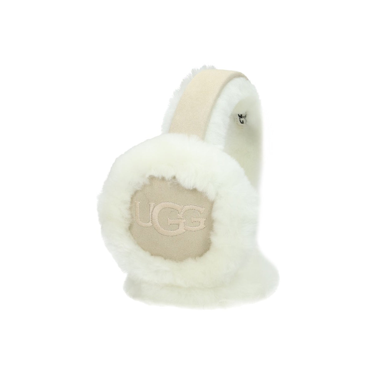 W Sheepskin Embroidery Earmuff sand | Bildmaterial bereitgestellt von SHOES.PLEASE.