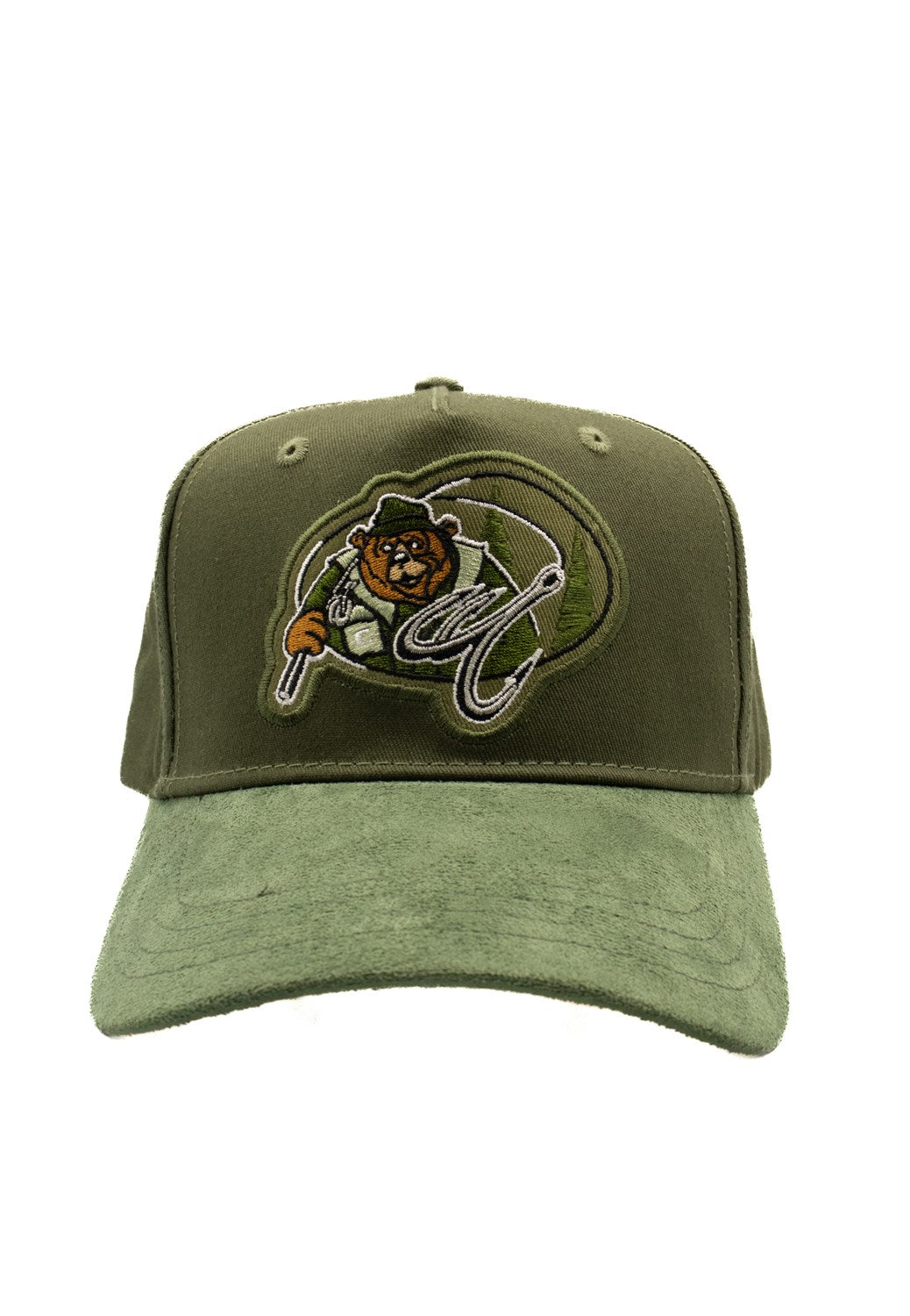 Fishing Bear Polo Trucker Cap olive | Bildmaterial bereitgestellt von SHOES.PLEASE.