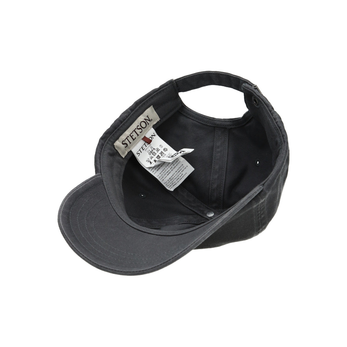 Baseball Cap Cotton dark grey | Bildmaterial bereitgestellt von SHOES.PLEASE.