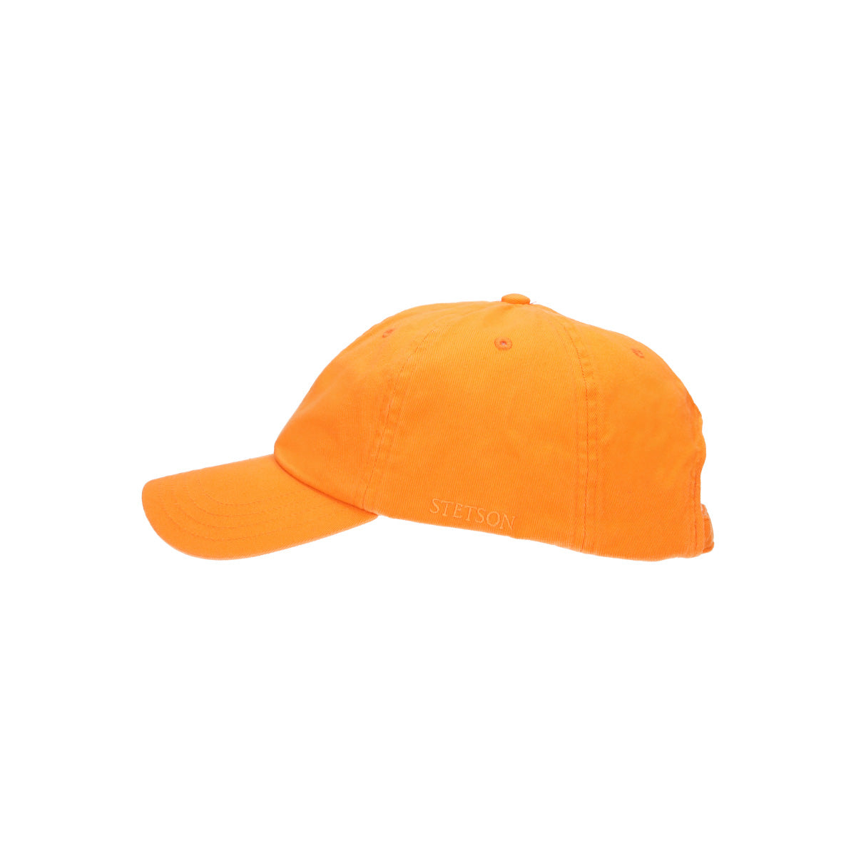 Baseball Cap Cotton orange hell | Bildmaterial bereitgestellt von SHOES.PLEASE.