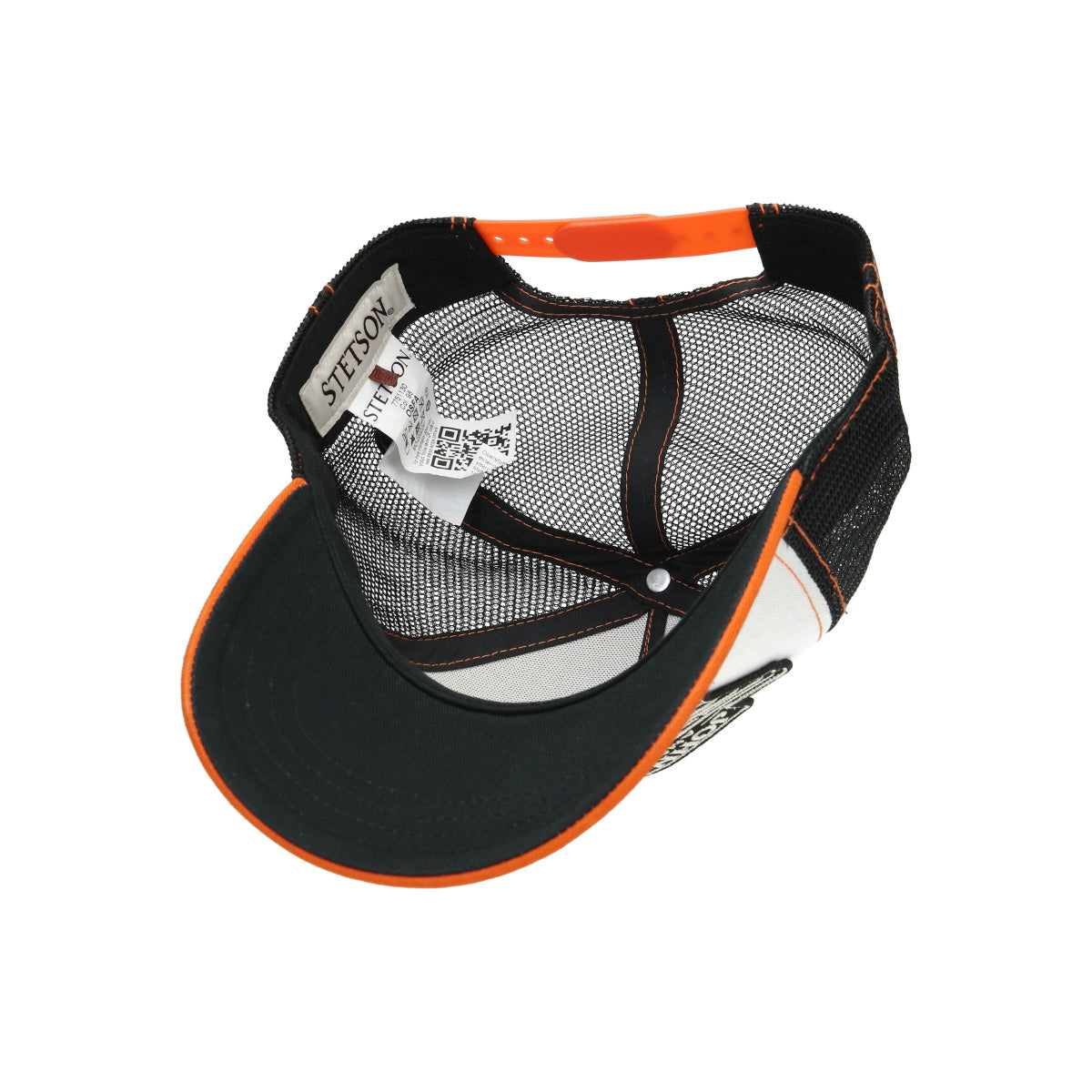 Trucker Cap Car Club weiß schwarz orange | Bildmaterial bereitgestellt von SHOES.PLEASE.