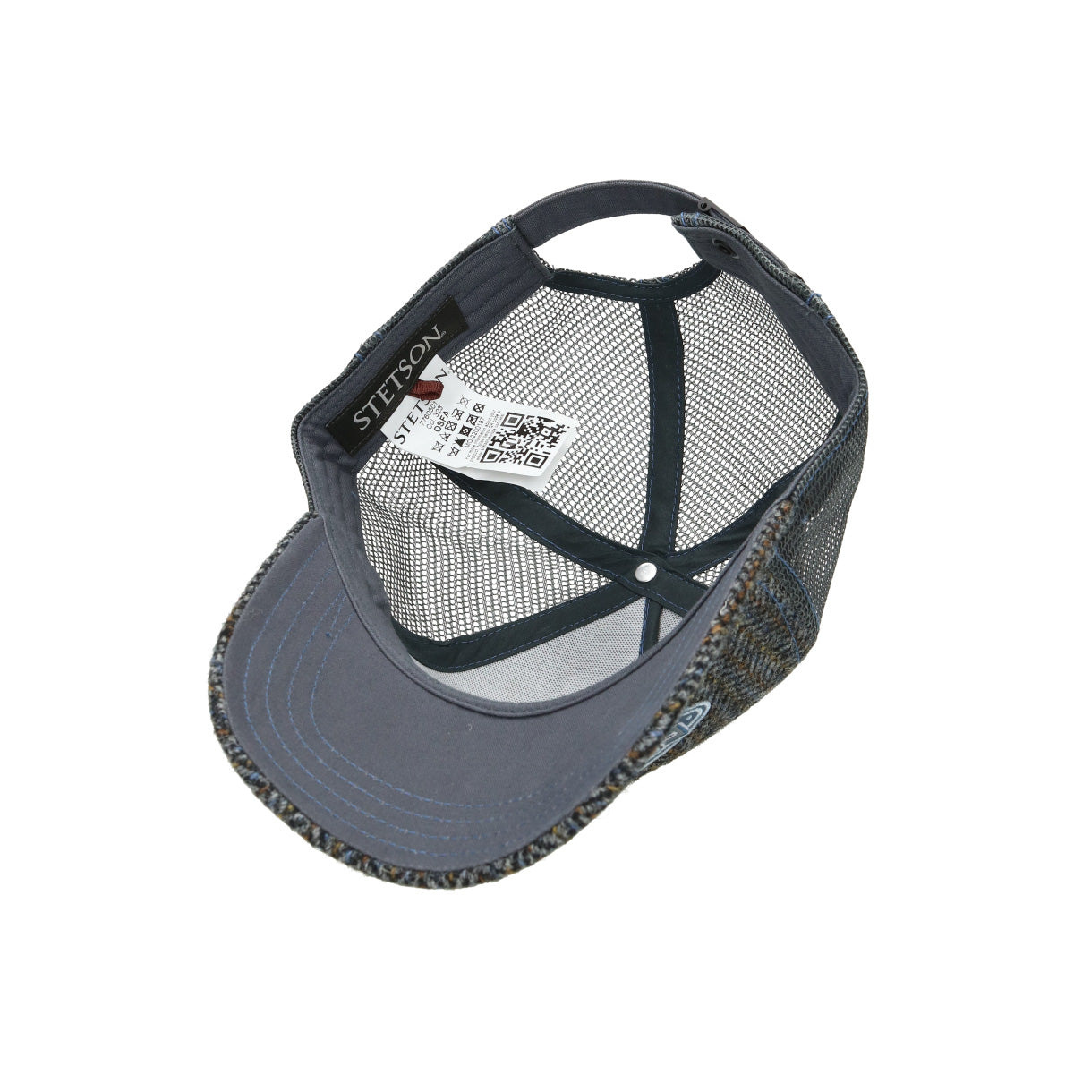 Trucker Cap Harris Tweed grau | Bildmaterial bereitgestellt von SHOES.PLEASE.