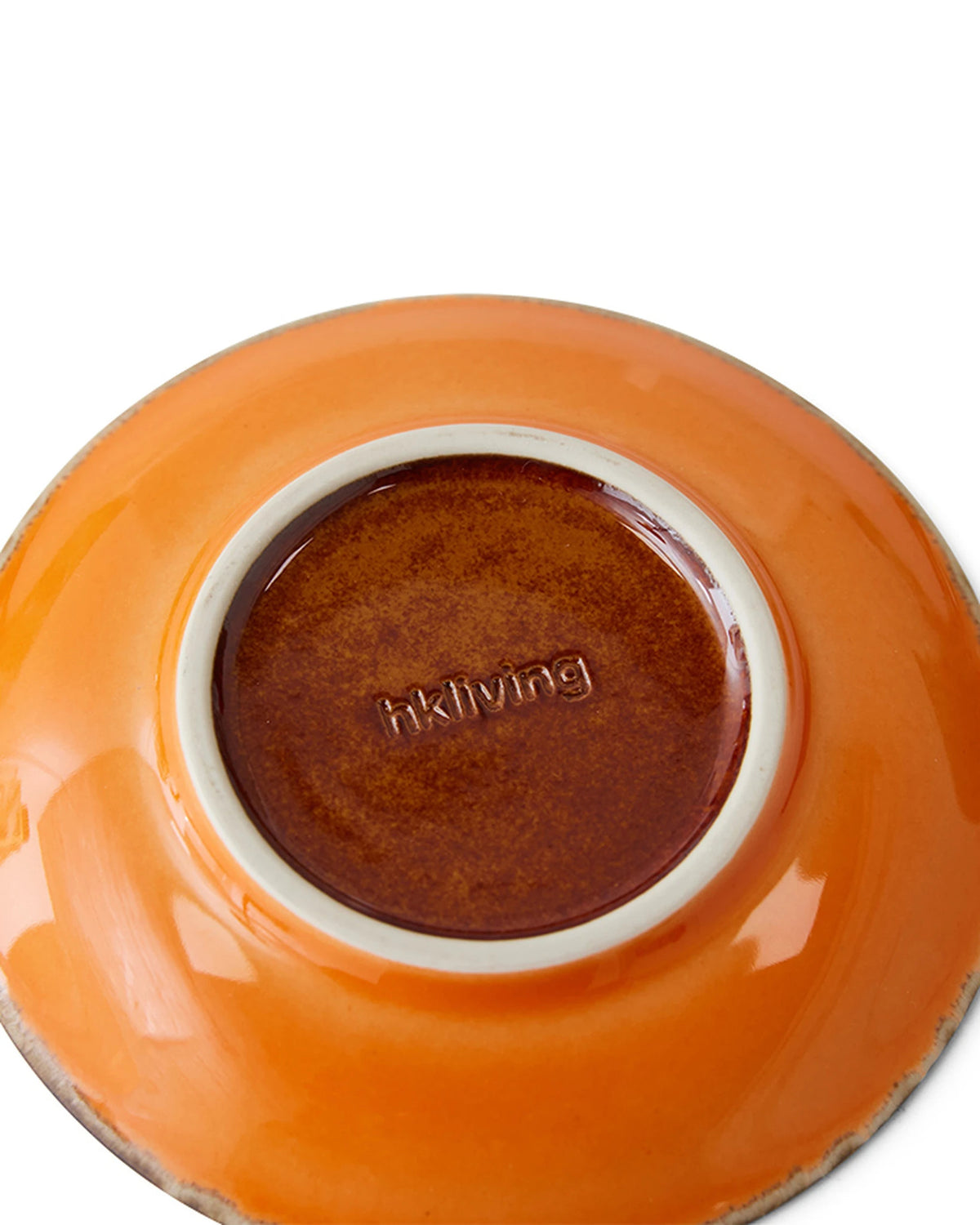 70s ceramics saucer dark roast | Bildmaterial bereitgestellt von SHOES.PLEASE.