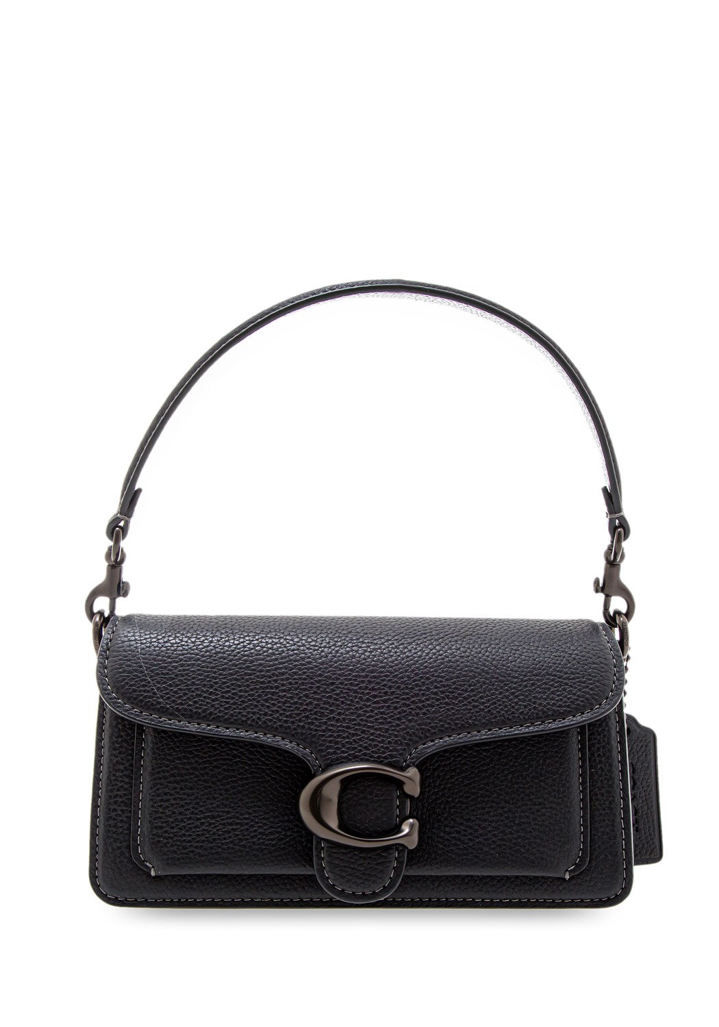 Tabby Shoulder Bag Polished Pebble black | Bildmaterial bereitgestellt von SHOES.PLEASE.