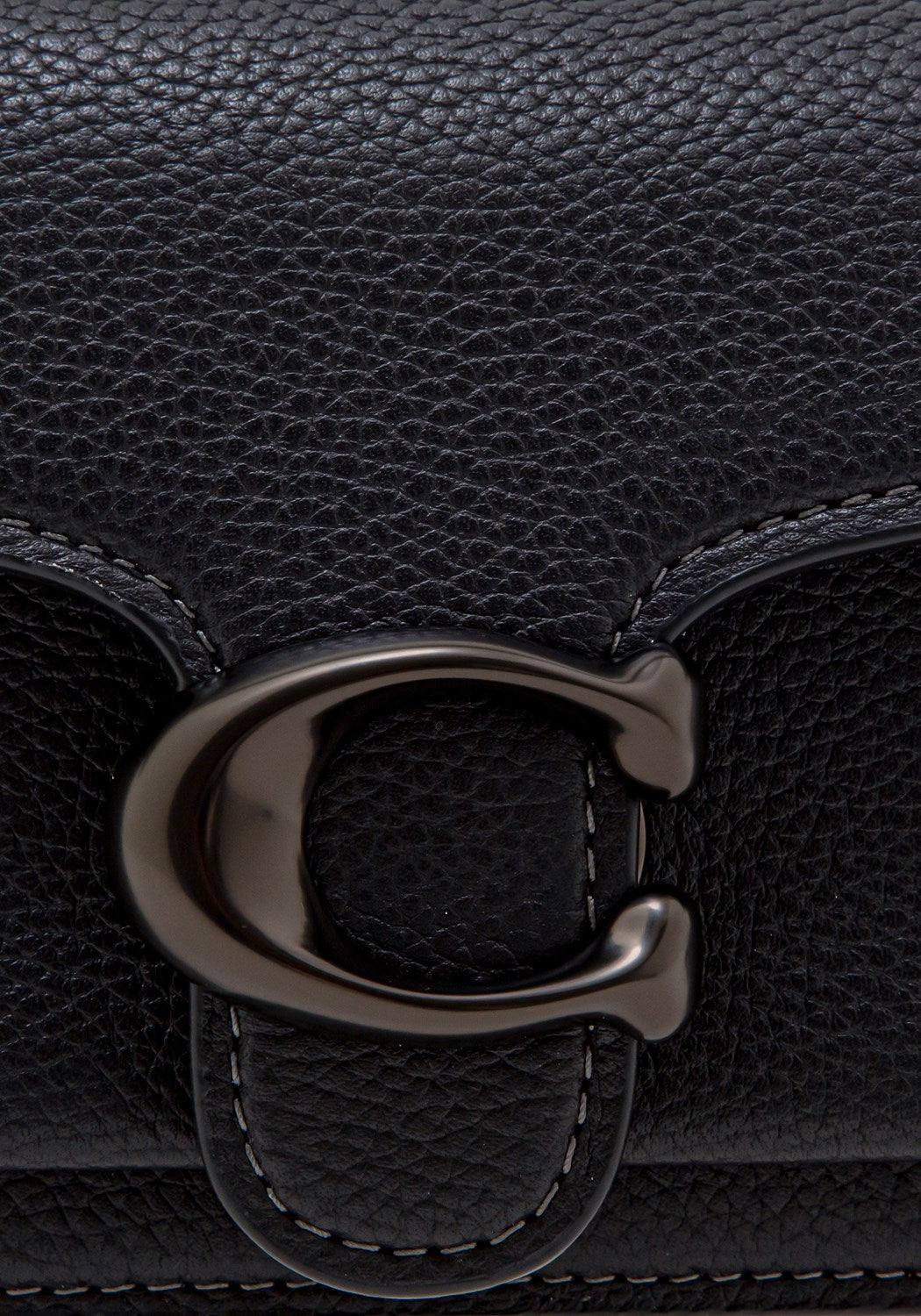 Tabby Shoulder Bag Polished Pebble black | Bildmaterial bereitgestellt von SHOES.PLEASE.