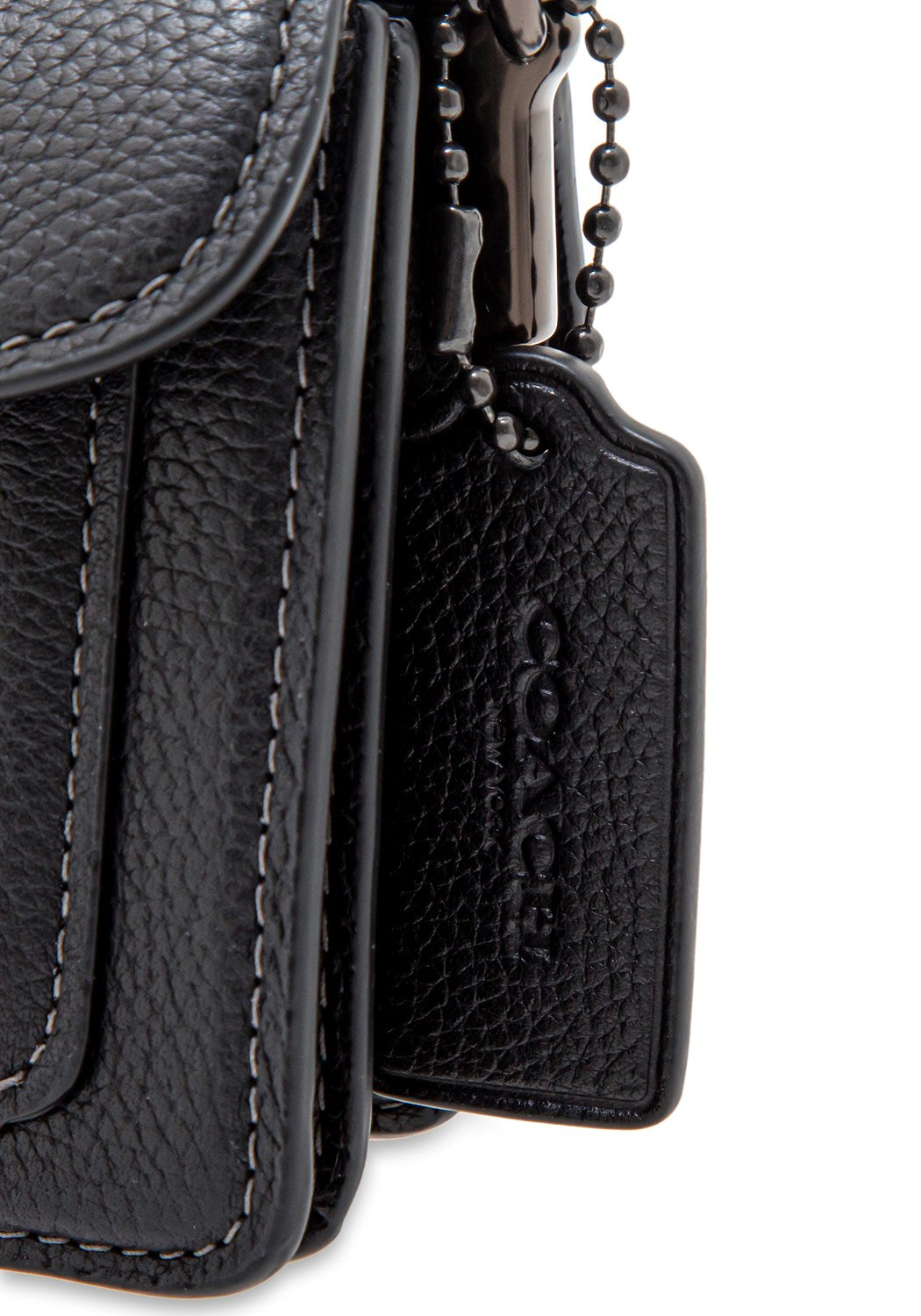 Tabby Shoulder Bag Polished Pebble black | Bildmaterial bereitgestellt von SHOES.PLEASE.