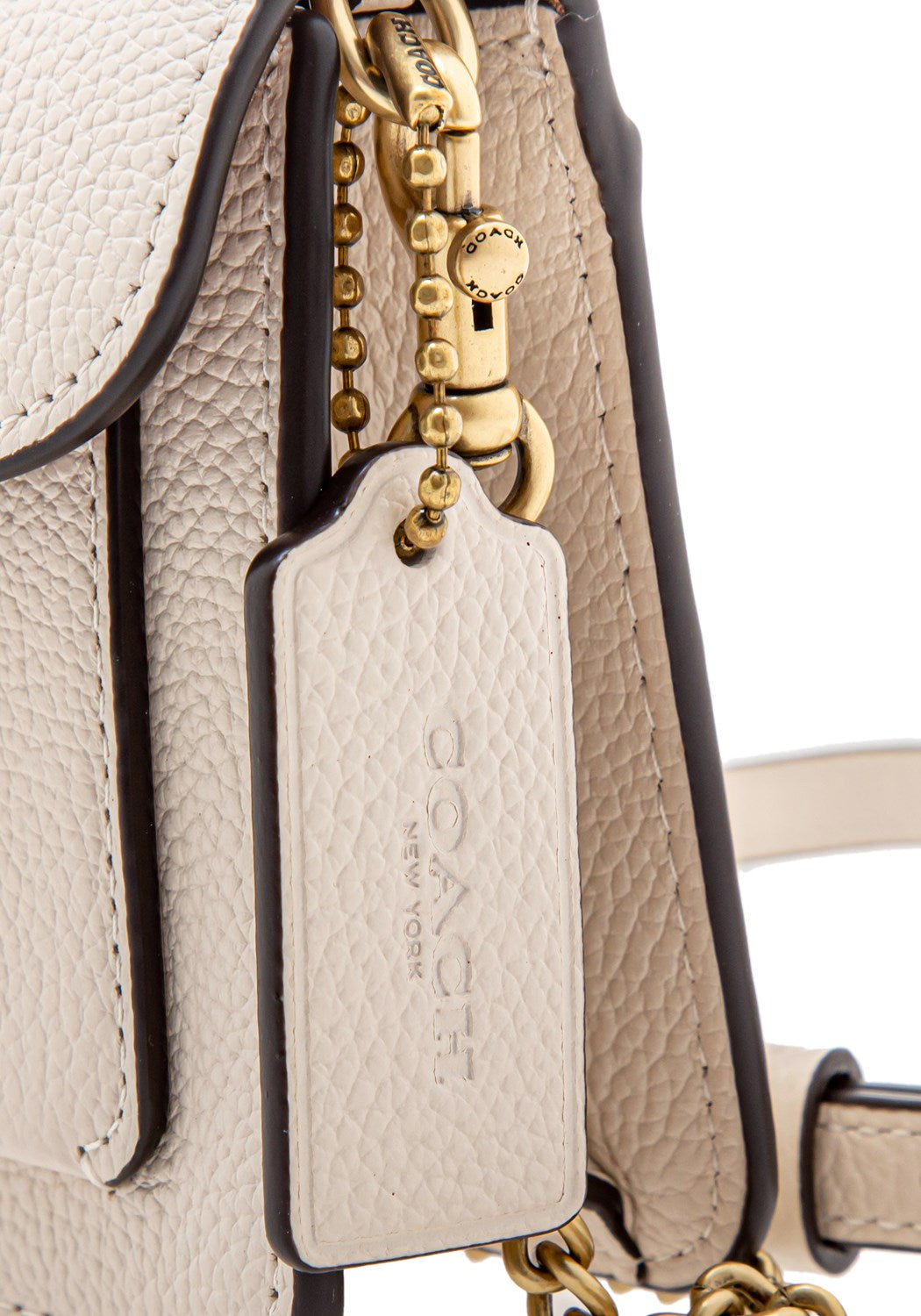 Tabby Chain Clutch chalk | Bildmaterial bereitgestellt von SHOES.PLEASE.
