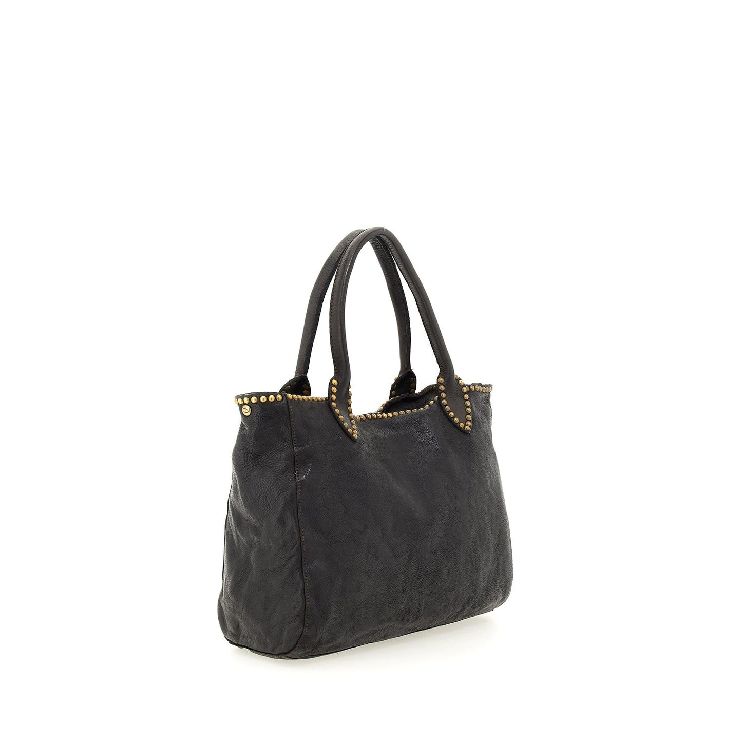 Shopping Bag Cow+Half Sphere Studs black | Bildmaterial bereitgestellt von SHOES.PLEASE.