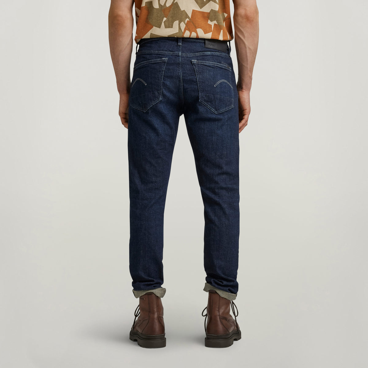 3301 Slim worn in deeep marine | Bildmaterial bereitgestellt von SHOES.PLEASE.