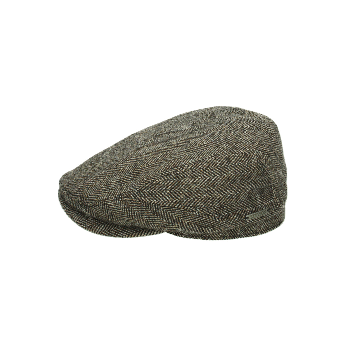 Driver Cap Wool Herringbone fischgrat-grau | Bildmaterial bereitgestellt von SHOES.PLEASE.