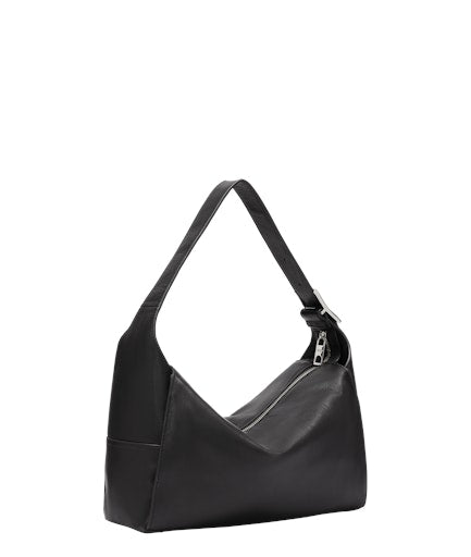 Lou 2 3D Leather Hobo M black | Bildmaterial bereitgestellt von SHOES.PLEASE.