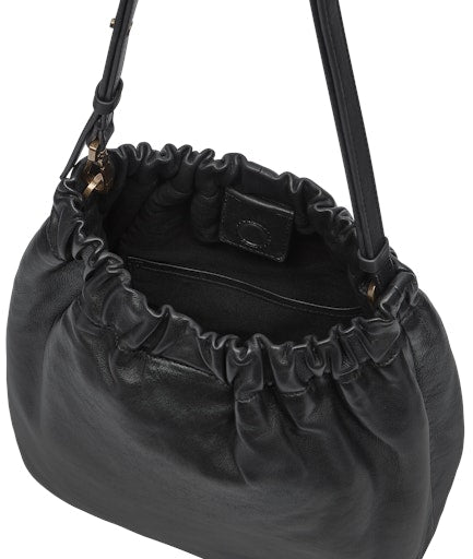 Ruffle Hobo M black | Bildmaterial bereitgestellt von SHOES.PLEASE.