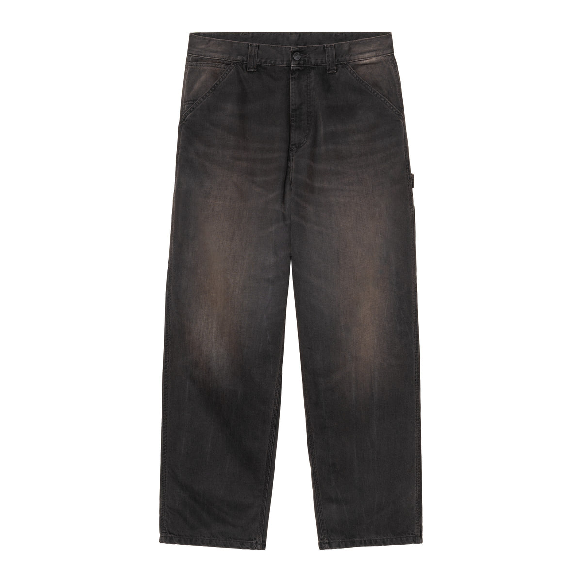 OG Single Knee Pant black /tobacco used wash | Bildmaterial bereitgestellt von SHOES.PLEASE.