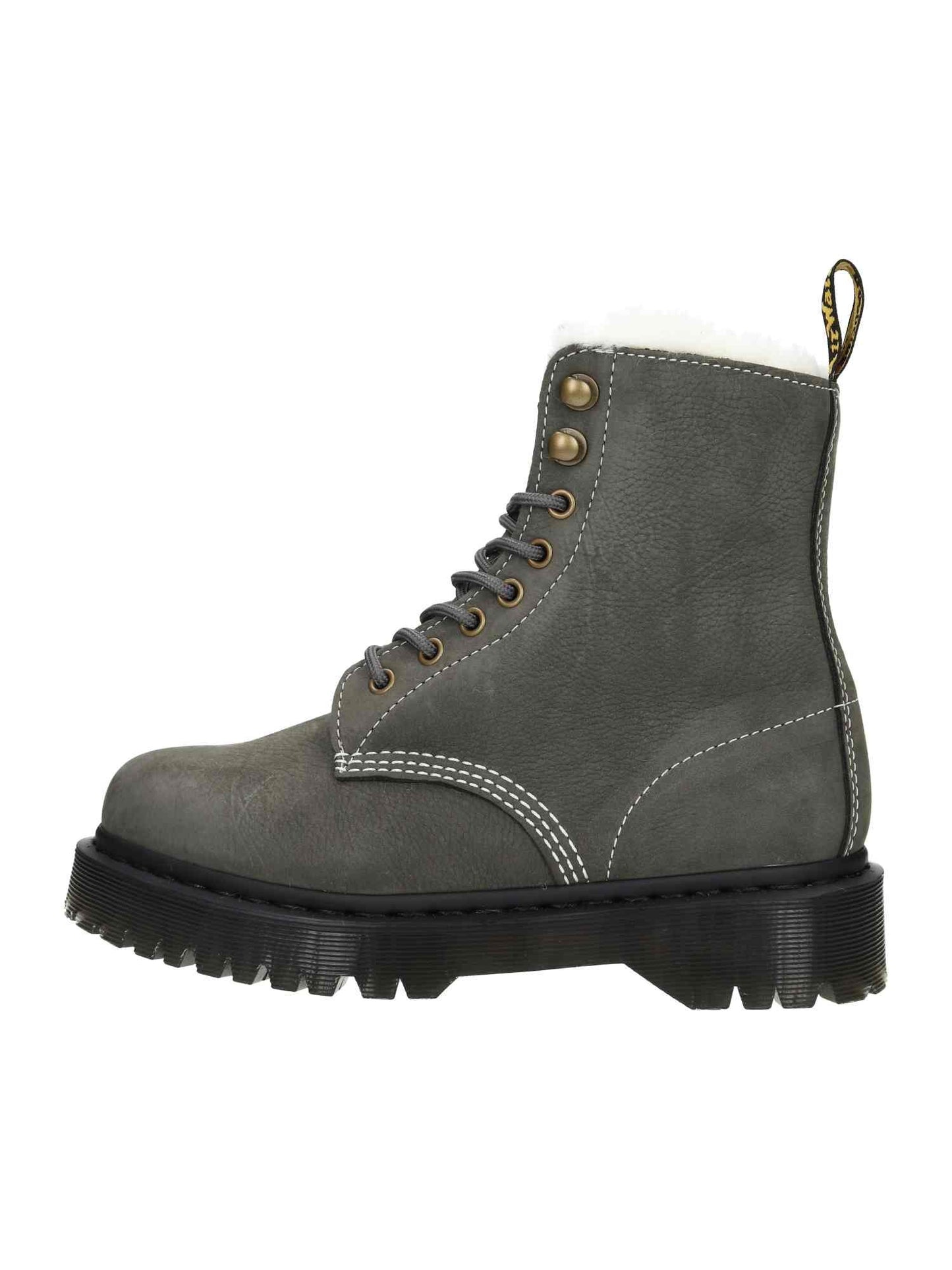 1460 Pascal Bex Fl Milled Nubuck Wp gunmetal | Bildmaterial bereitgestellt von SHOES.PLEASE.